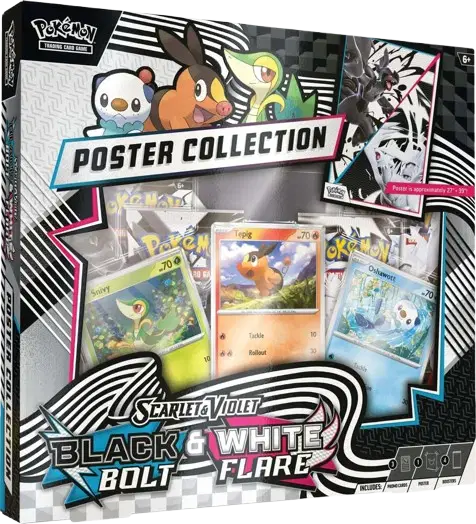 Black Bolt & White Flare Poster Collection